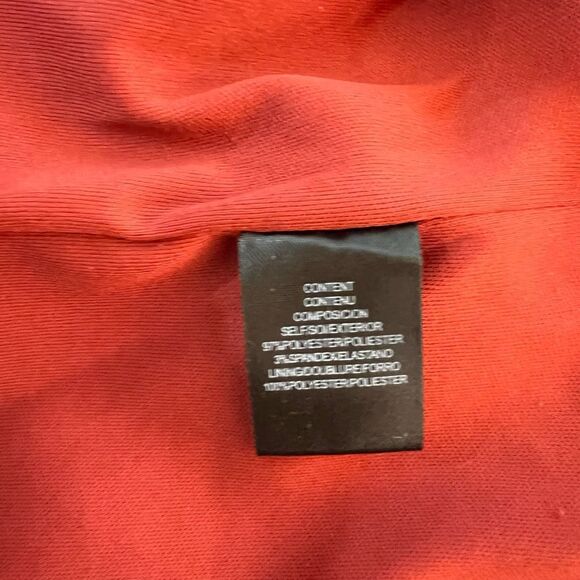 WAYF The Ines Sienna V-Neck Sleeveless Faux Wrap Tulip Hem Gown Dress Size XL - Picture 11 of 13